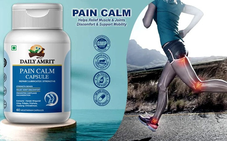 DailyAmrit Pain Calm Capsules (60 Caps)