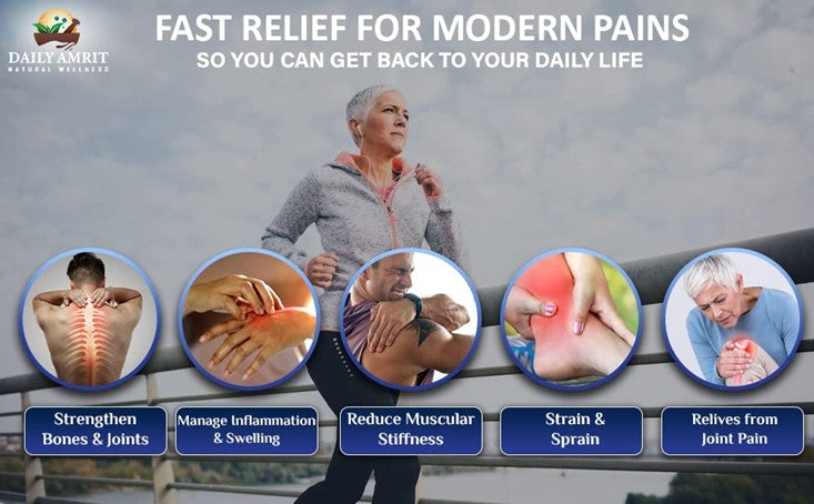 DailyAmrit Pain Calm Capsules (60 Caps)