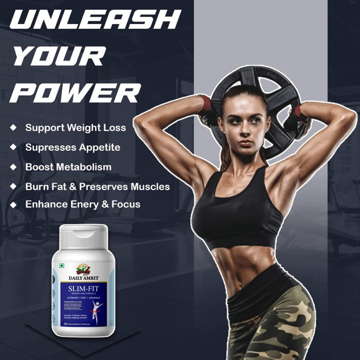 DailyAmrit Slim-Fit Capsules (120 Caps)