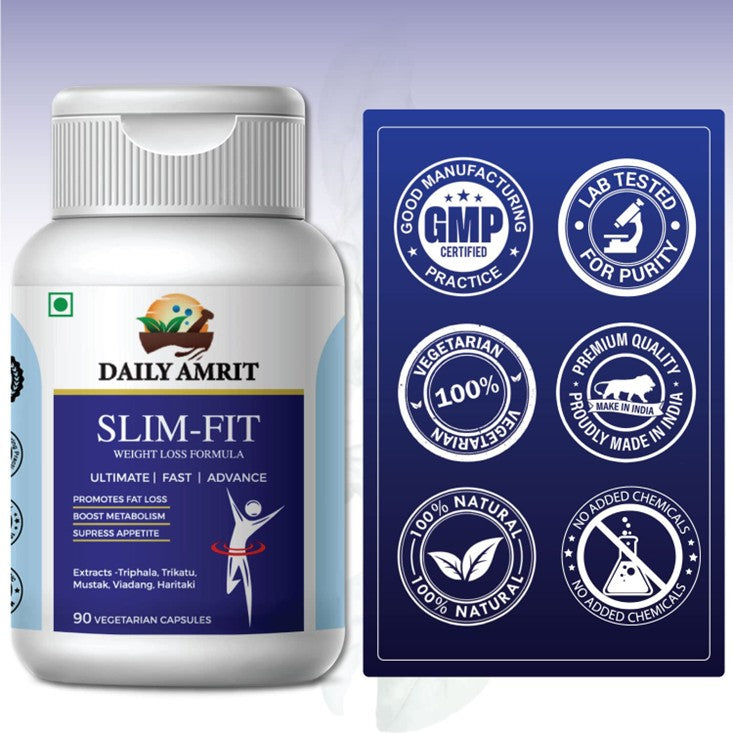 DailyAmrit Slim-Fit Capsules (120 Caps)