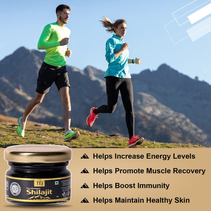 TEJ Pure Himalayan Shilajit/Shilajeet Resin