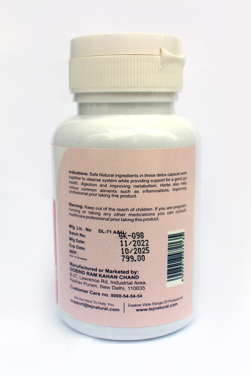 DailyAmrit Body Detox (60 Caps)