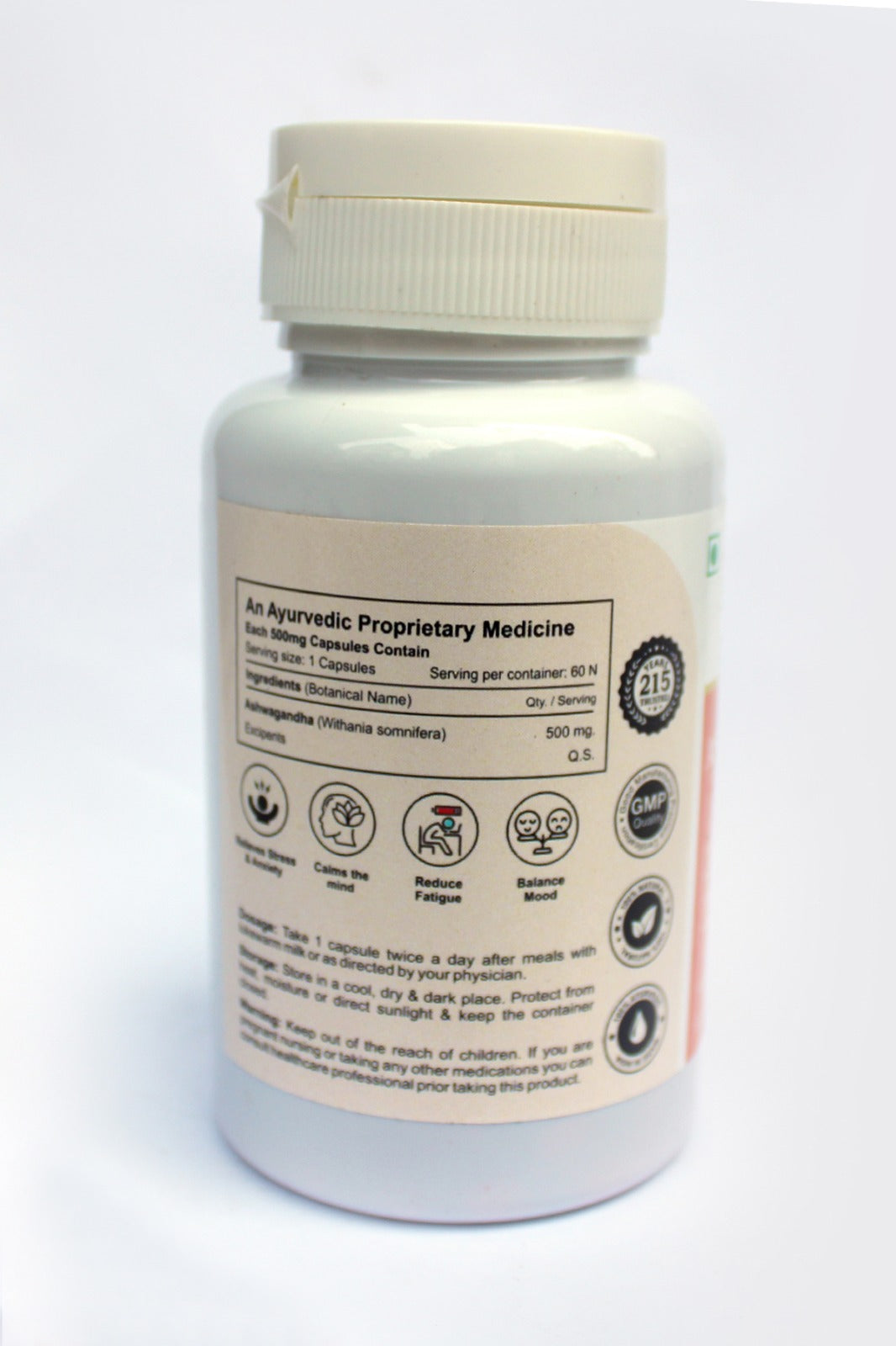 DailyAmrit Ashwagandha Capsules (60 Caps)