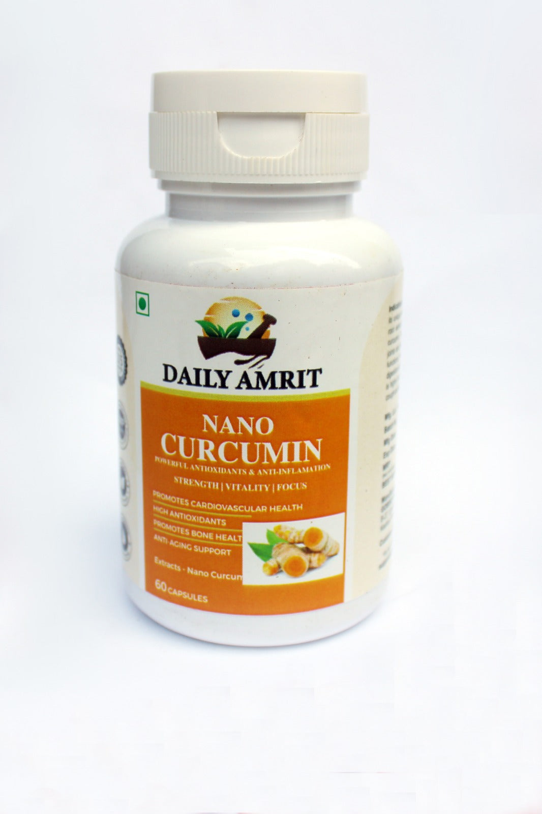 DailyAmrit Nano Curcumin Capsules (60 Caps)