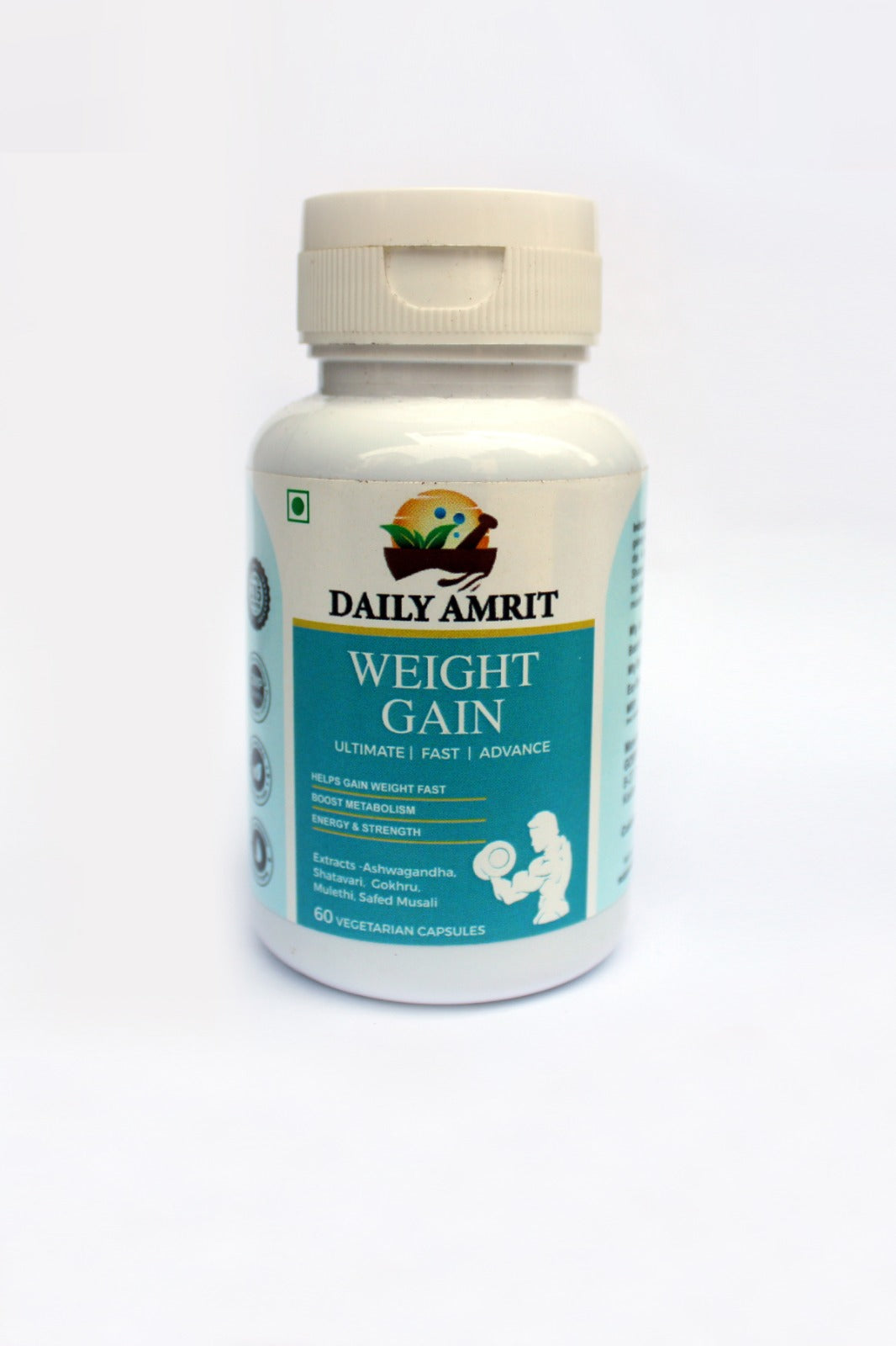 DailyAmrit Weight Gain Capsules (60 Caps)