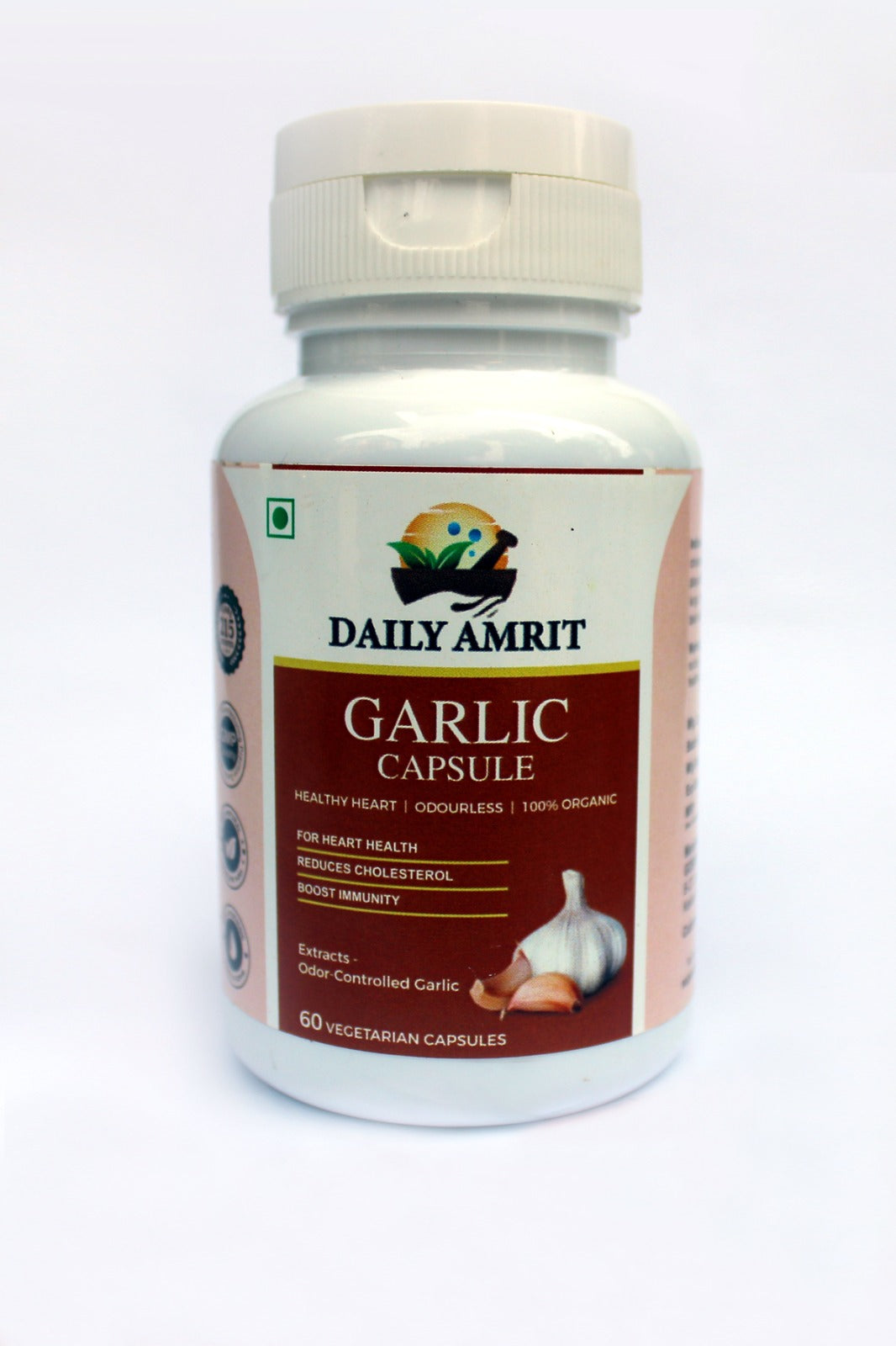 DailyAmrit Garlic Capsules (60 Caps)